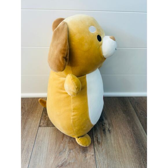 EUC Squishmallow Hug Mees Duffy The Dog 18" Valentines Day Exclusive Plush - Picture 6 of 7